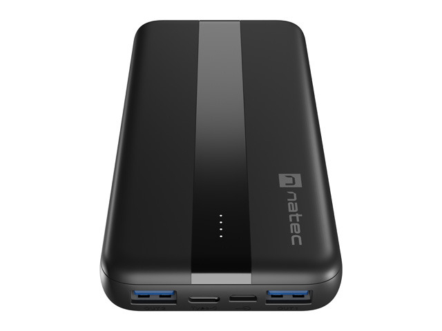 Powerbank NATEC TREVI SLIM Q V2 10000mAh 2x USB-A-5