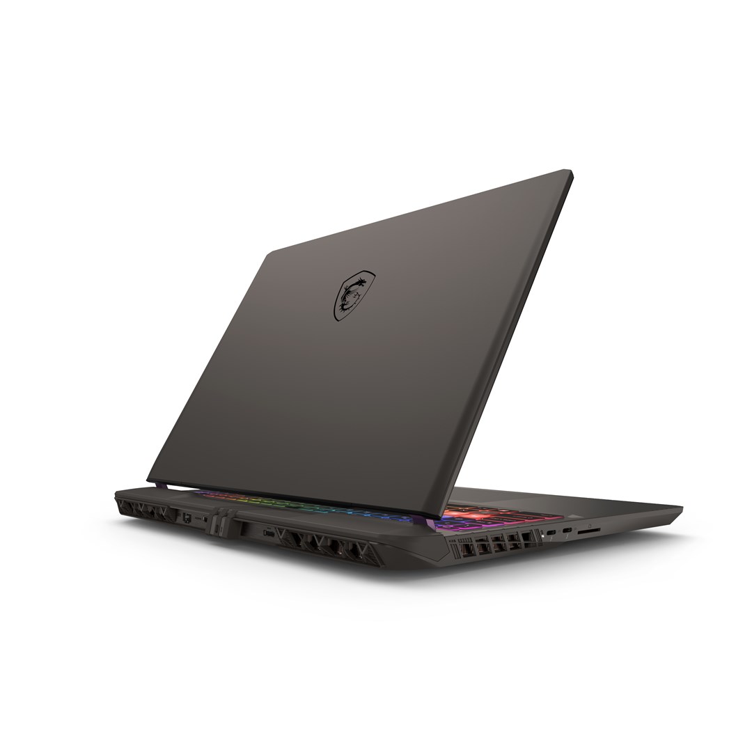 Laptop MSI Vector 16 HX AI A2XWHG-256PL (16" Quad HD+, Intel Core Ultra 7 255HX, 16 GB RAM, 1 TB SSD, NVIDIA GeForce RTX 5070 Ti, Windows 11 Home, siva)-4