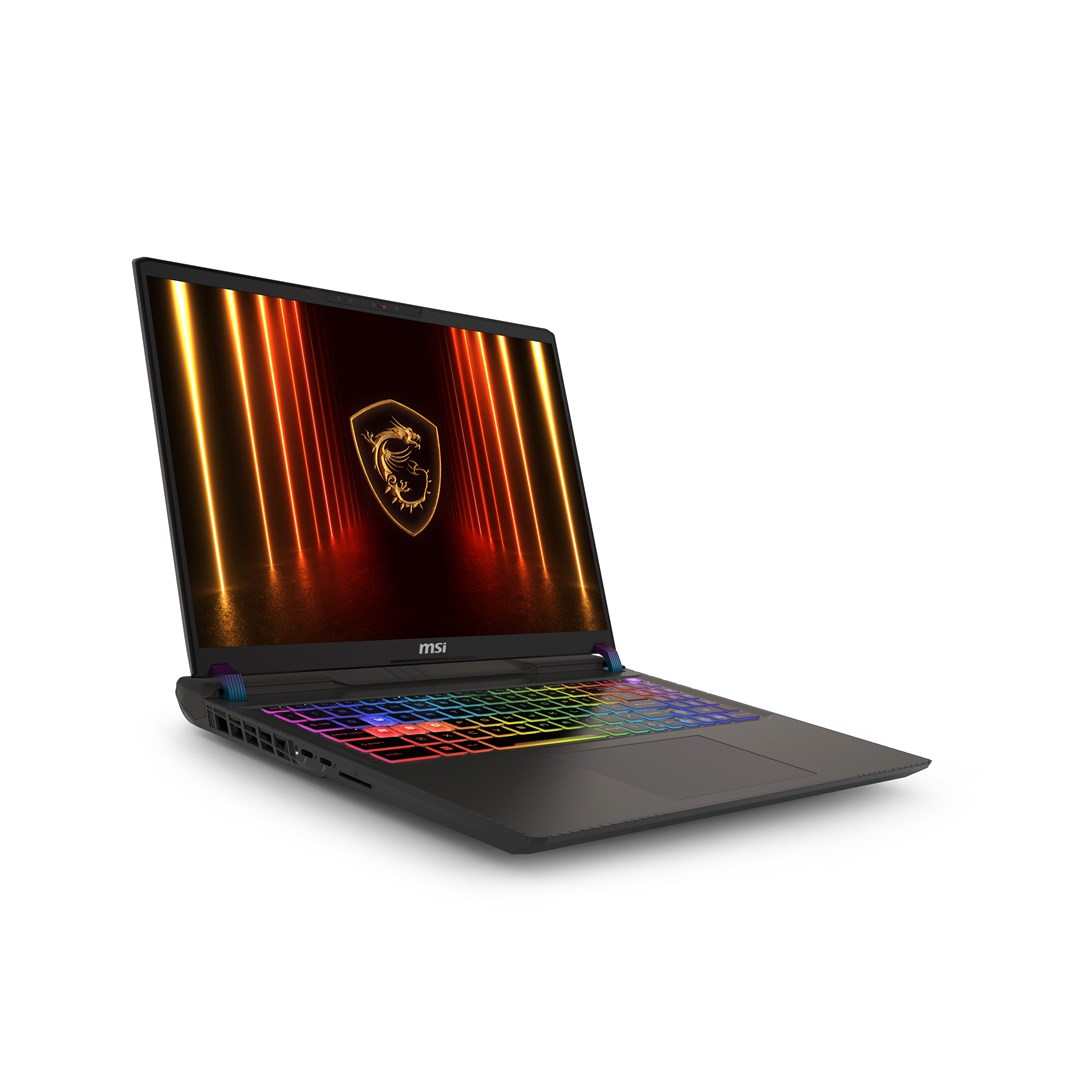 Laptop MSI Vector 16 HX AI A2XWHG-256PL (16" Quad HD+, Intel Core Ultra 7 255HX, 16 GB RAM, 1 TB SSD, NVIDIA GeForce RTX 5070 Ti, Windows 11 Home, siva)-2