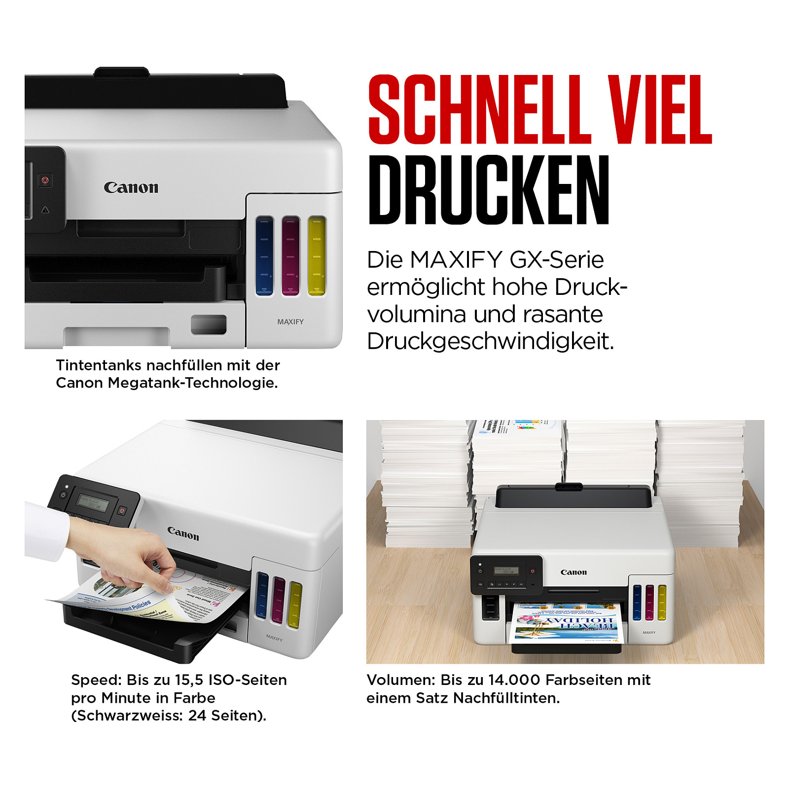 Pisač CANON MAXIFY GX2050 (Inkjet, A4, 600 x 1200 DPI, Wi-Fi)-5