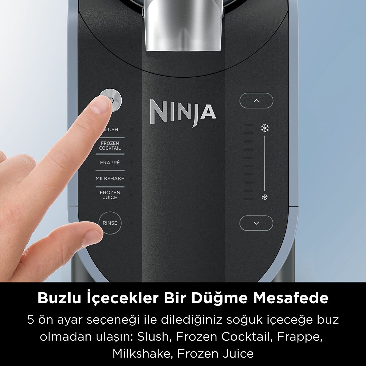 Aparat za sladoled NINJA FS301EU 1.892 L 800 W plava, siva-11