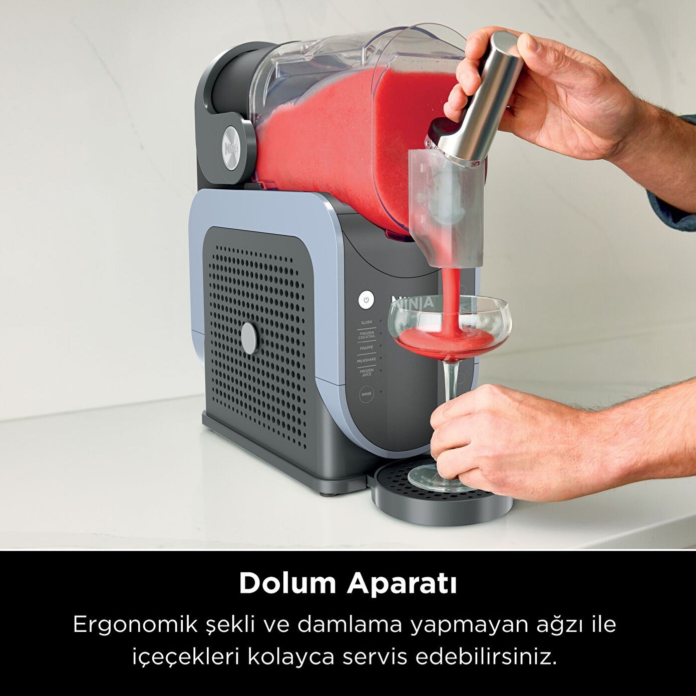 Aparat za sladoled NINJA FS301EU 1.892 L 800 W plava, siva-13