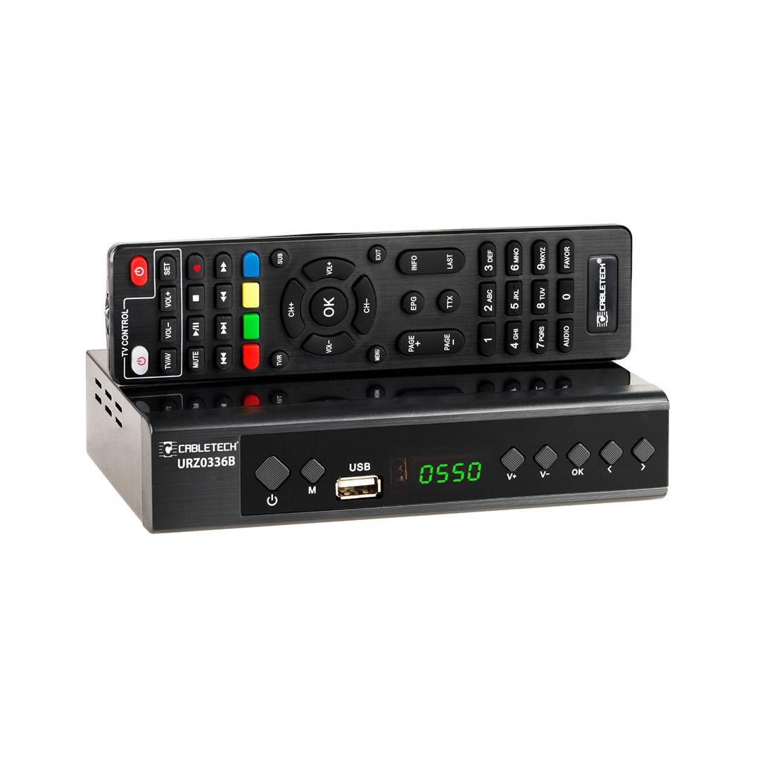Dekoder DVB-T2 CABLETECH URZ0336 (H.265 HEVC)-1