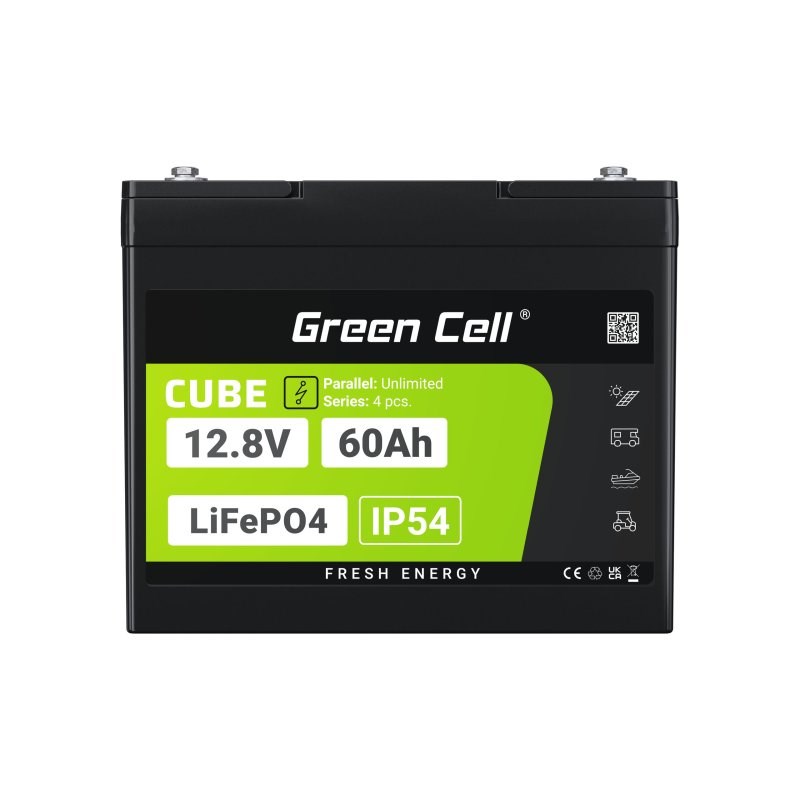 Baterija za UPS Green Cell LFPGC12V60AH (Litij-željezov fosfat, 12.8 V, 60 Ah)-19