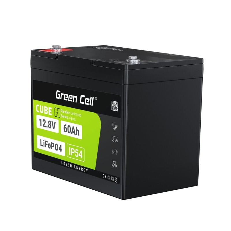 Baterija za UPS Green Cell LFPGC12V60AH (Litij-željezov fosfat, 12.8 V, 60 Ah)-16