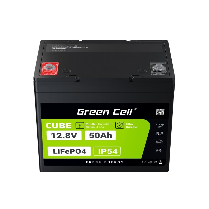 Baterija UPS GREEN CELL LFPGC12V50AH Lithium Iron Phosphate (LiFePO4) 12 V 50 Ah-4