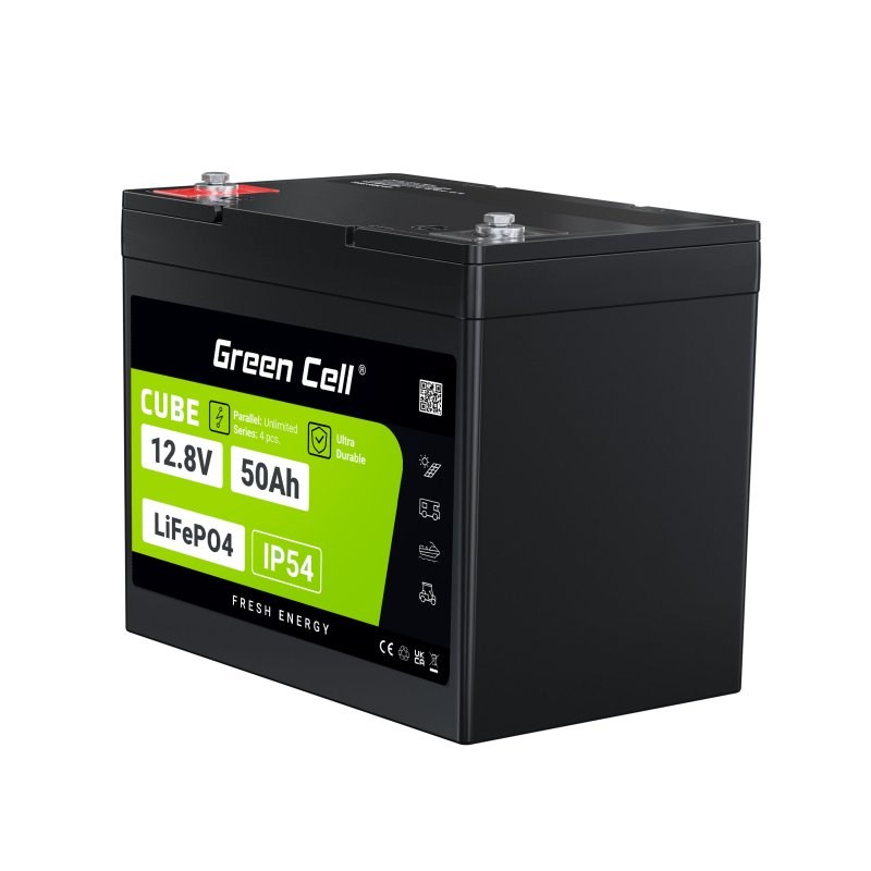 Baterija UPS GREEN CELL LFPGC12V50AH Lithium Iron Phosphate (LiFePO4) 12 V 50 Ah-6