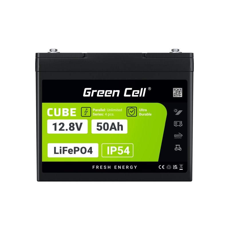 Baterija UPS GREEN CELL LFPGC12V50AH Lithium Iron Phosphate (LiFePO4) 12 V 50 Ah-7