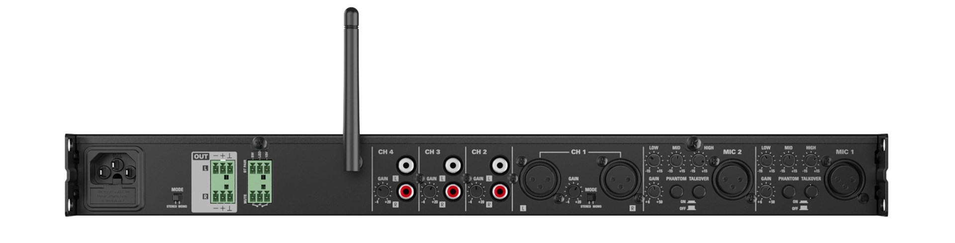 AUDAC PRE116 audio preamplifier Bluetooth-1