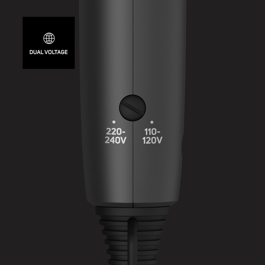 Sušilo za kosu TAURUS Studio Glow 1500 1400 W crno