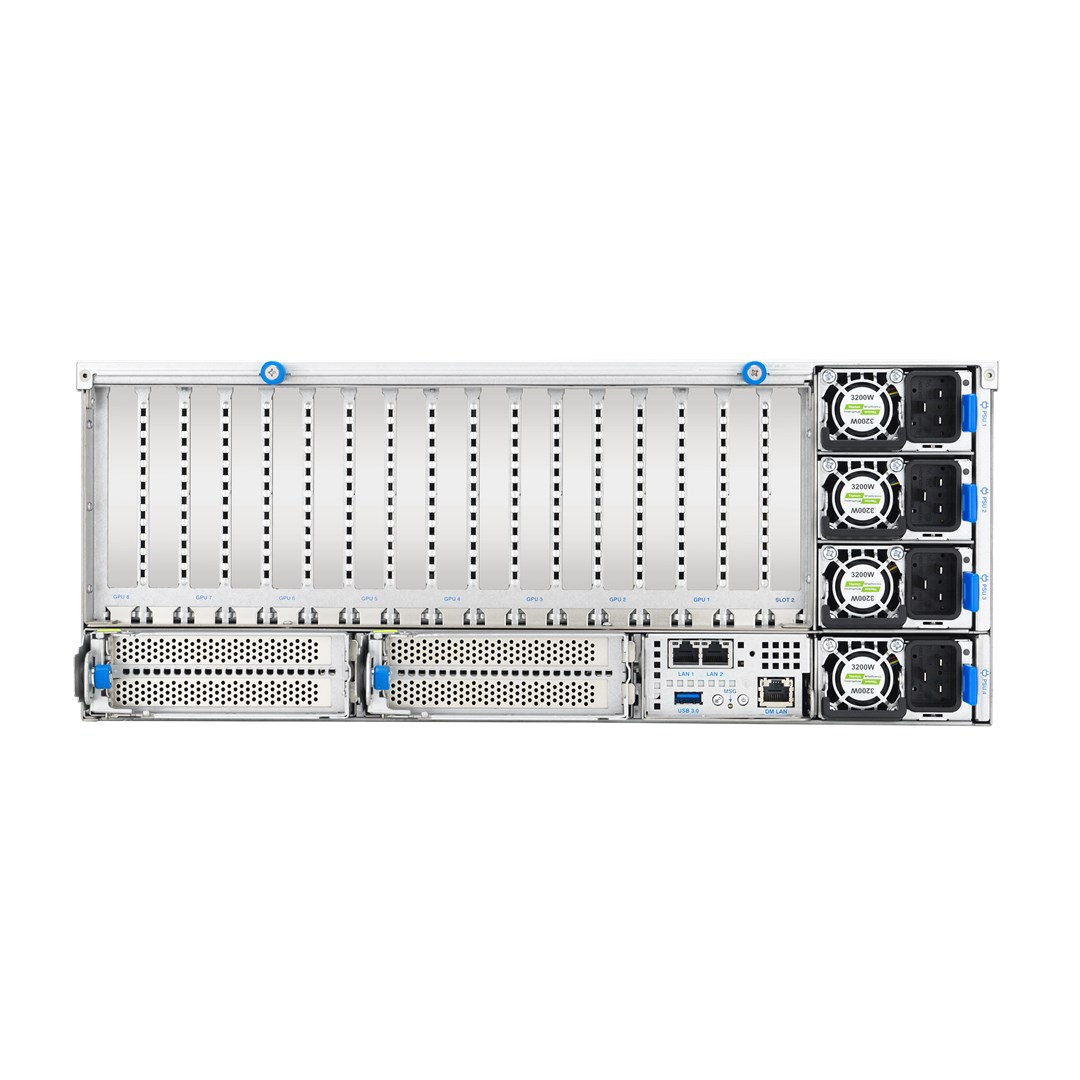 Platforma Asus Rack RS501A-E12-RS4 (AMD Epyc 9005/9004, 4x NVMe/SATA HS, 2xM.2, 2x1Gbe, IPMI, 1+1 1600W)-3