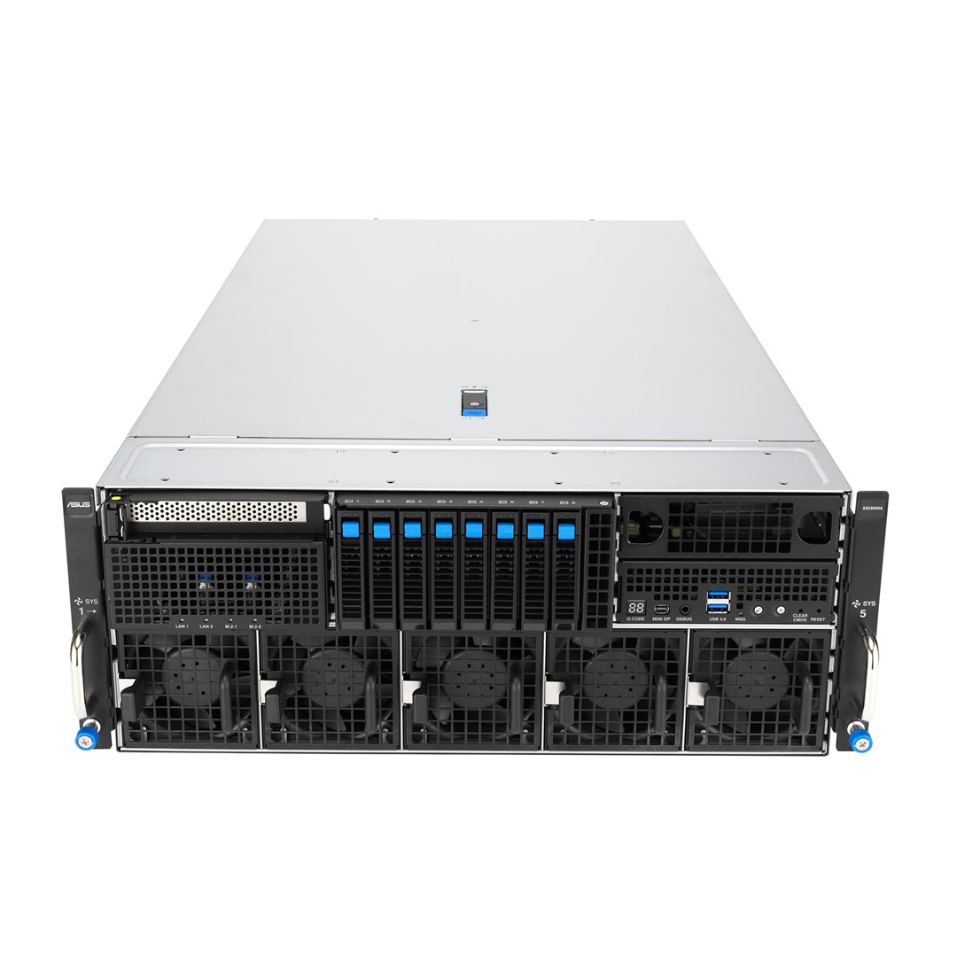 Platforma Asus Rack RS501A-E12-RS4 (AMD Epyc 9005/9004, 4x NVMe/SATA HS, 2xM.2, 2x1Gbe, IPMI, 1+1 1600W)-0