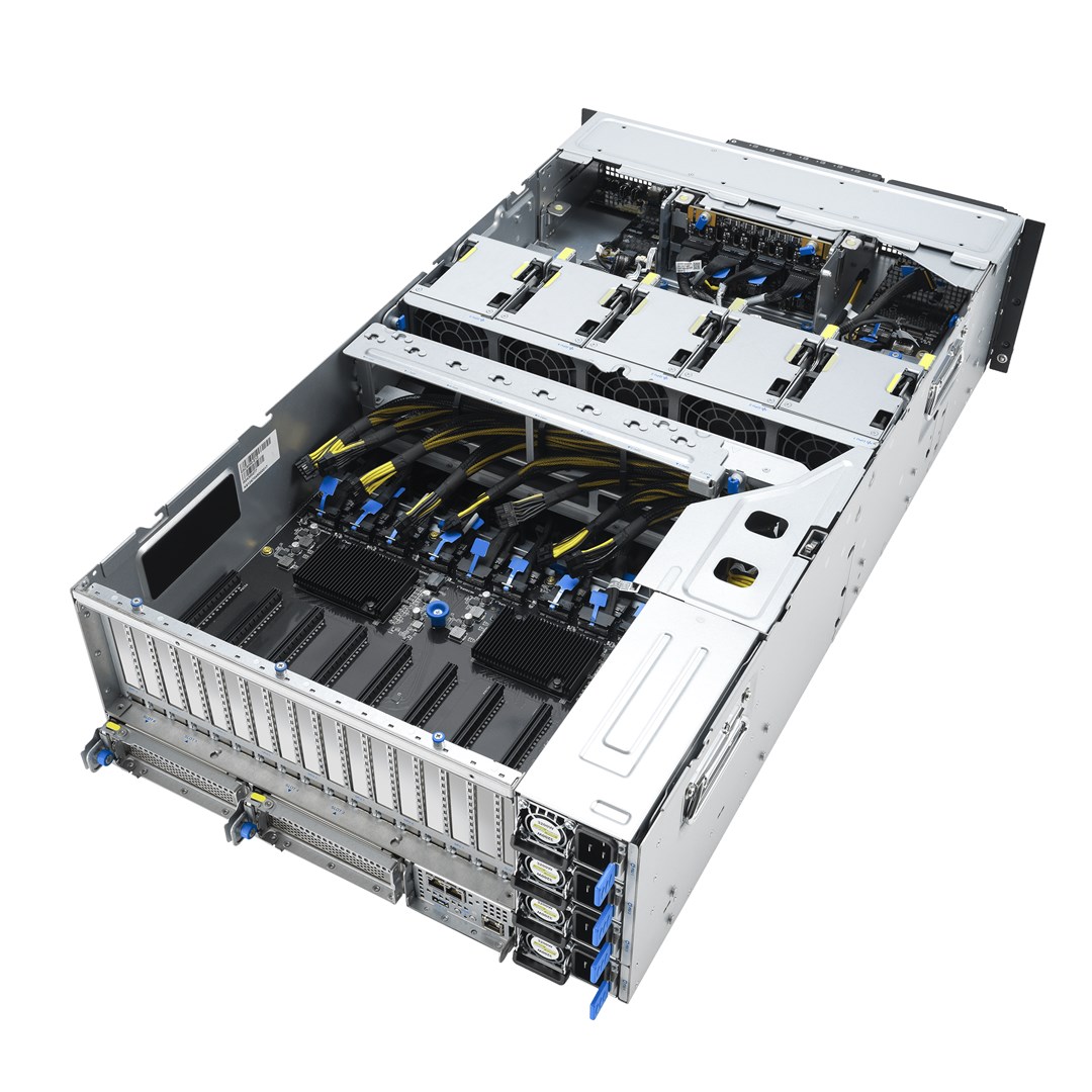 Platforma Asus Rack RS501A-E12-RS4 (AMD Epyc 9005/9004, 4x NVMe/SATA HS, 2xM.2, 2x1Gbe, IPMI, 1+1 1600W)-11
