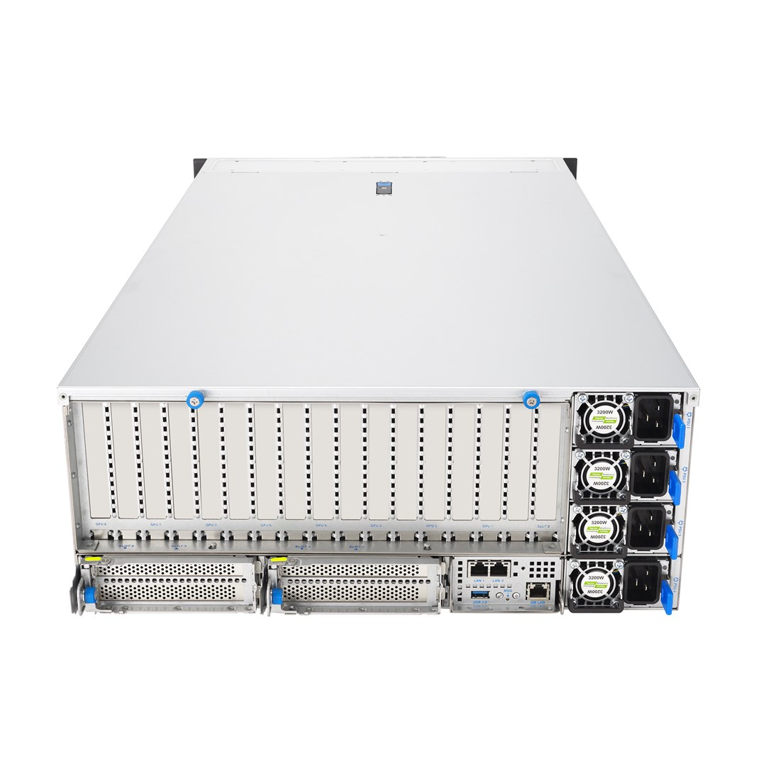 Platforma Asus Rack RS501A-E12-RS4 (AMD Epyc 9005/9004, 4x NVMe/SATA HS, 2xM.2, 2x1Gbe, IPMI, 1+1 1600W)-6