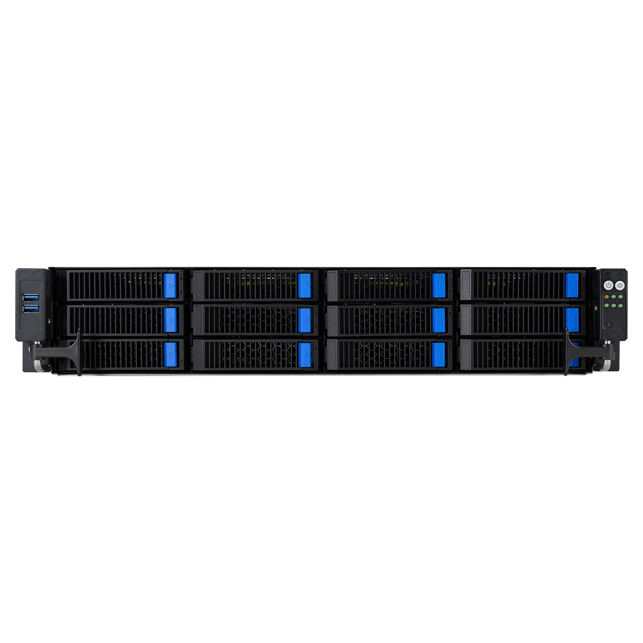 Platforma ASUS Rack RS521A-E12-RS12U (AMD Epyc 9005/9004, 12x NVMe/SATA HS, 2xM.2, 2x1Gbe, IPMI, 1+1 1600W)-4