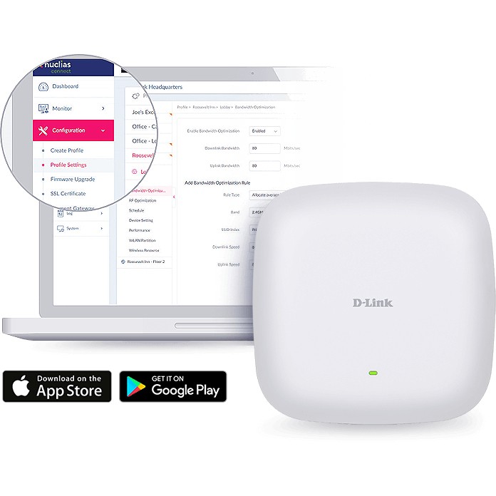 Access Point D-LINK DAP-X2850 (AX3600, Wi-Fi 6, Dual-Band, PoE)-4