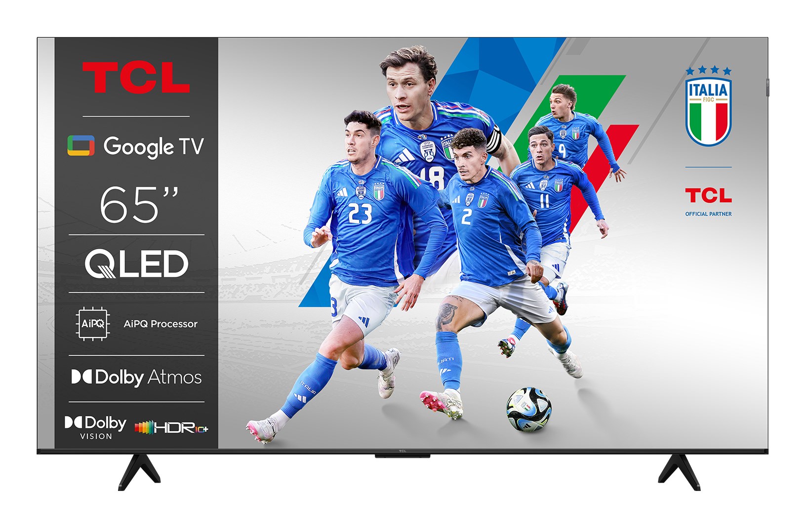 TV TCL QLED 65P79K Google TV (165 cm, 4K UHD, HDR10+, Dolby Atmos, Smart TV)