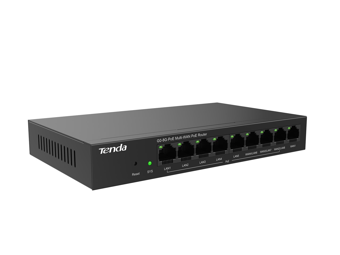 Mrežni Switch TENDA TEG1008D (8x Gigabit, metalno kućište, 16 Gbps)-2