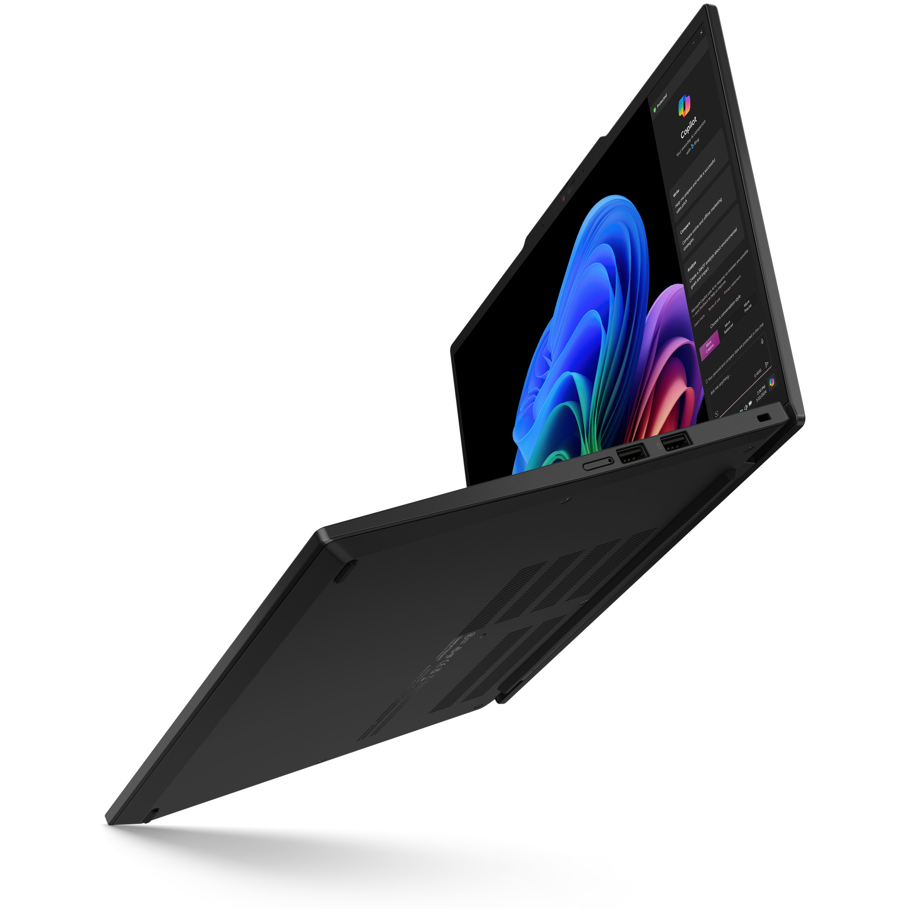 Laptop LENOVO ThinkPad T14s Gen 6 (14" WUXGA, Qualcomm Snapdragon X1E-78-100, 32 GB RAM, 1 TB SSD, Wi-Fi 7, Windows 11 Pro, njemačka tipkovnica, crna boja) – internacionalna non HR tipkovnica-6