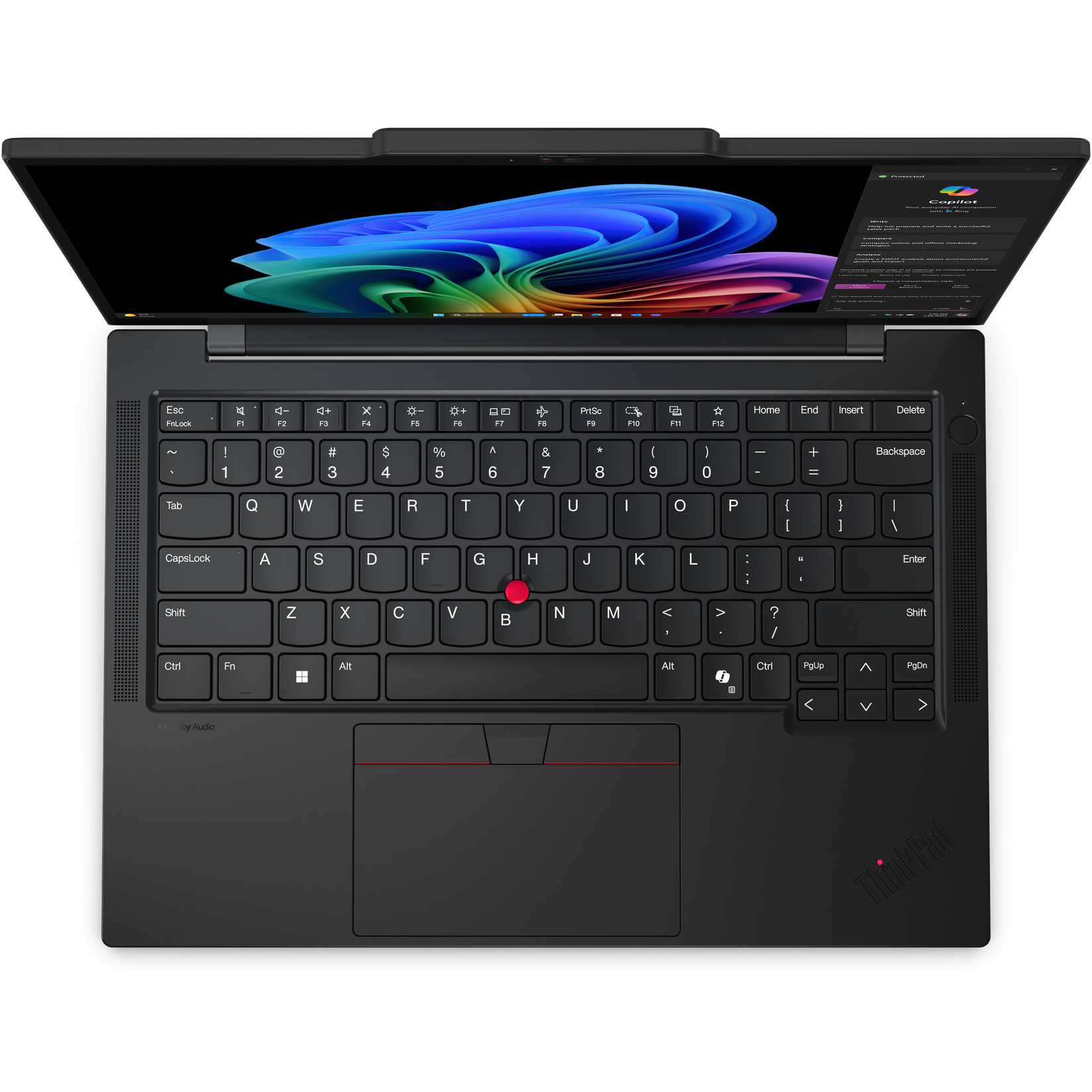 Laptop LENOVO ThinkPad T14s Gen 6 (14" WUXGA, Qualcomm Snapdragon X1E-78-100, 32 GB RAM, 1 TB SSD, Wi-Fi 7, Windows 11 Pro, njemačka tipkovnica, crna boja) – internacionalna non HR tipkovnica-12