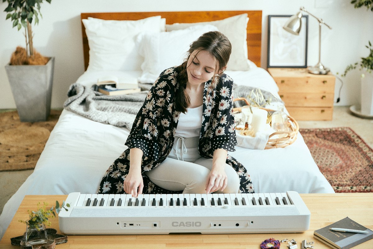 Digitalna klavijatura CASIO Casiotone CT-S1 (61 tipka, bijela boja)-8