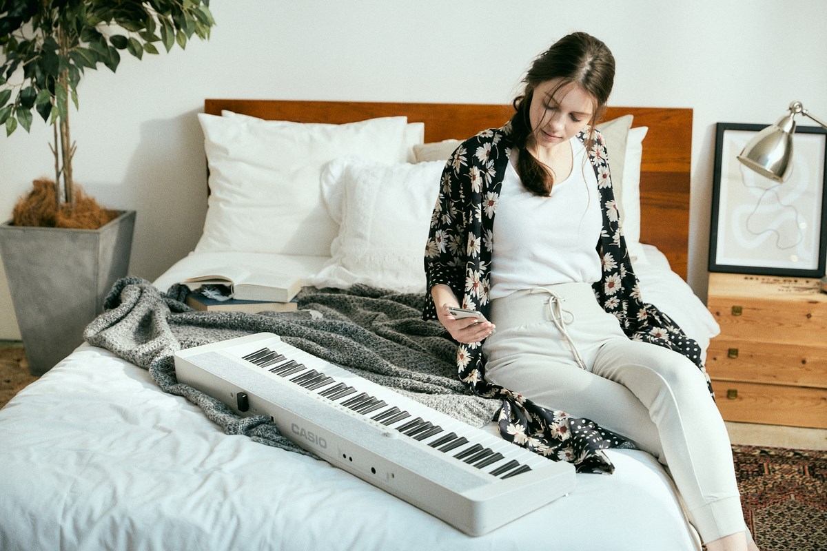 Digitalna klavijatura CASIO Casiotone CT-S1 (61 tipka, bijela boja)-12