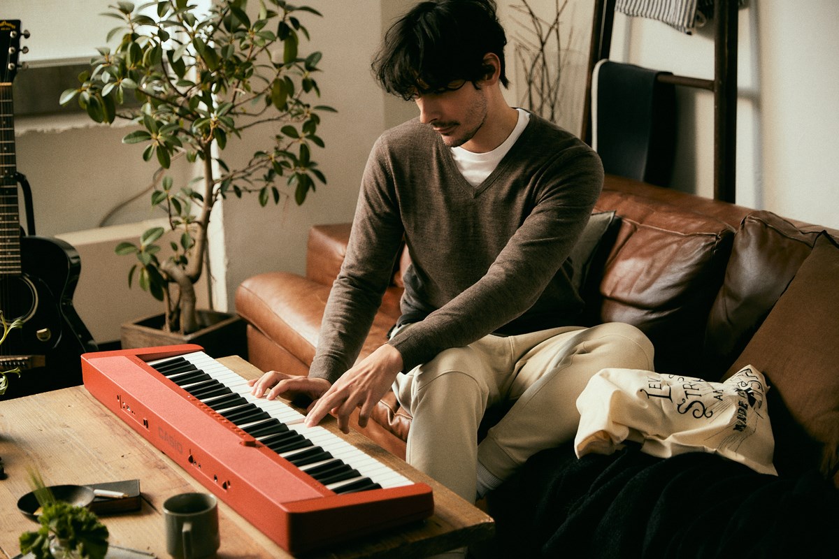 Casio CT-S1 Digital synthesizer 61 Red-0