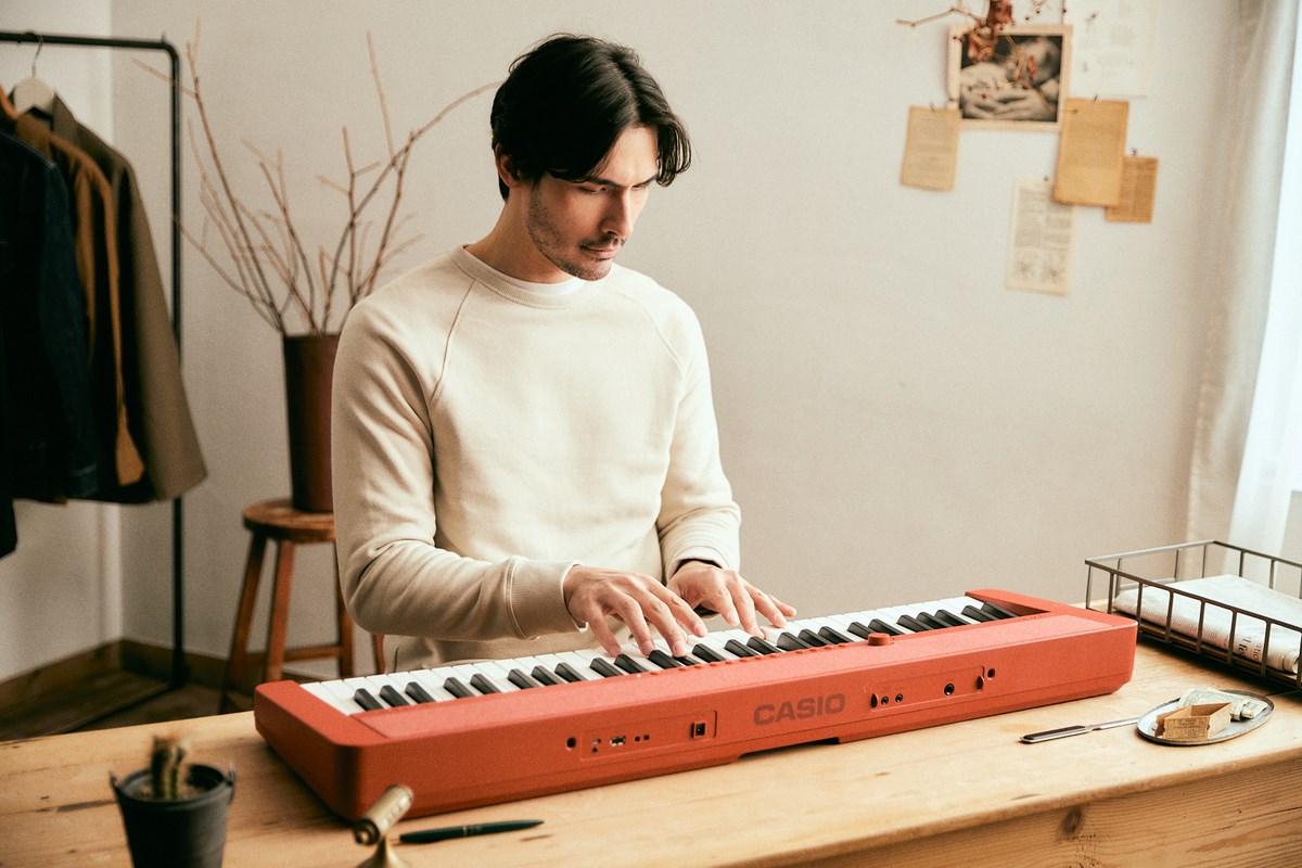 Casio CT-S1 Digital synthesizer 61 Red-7