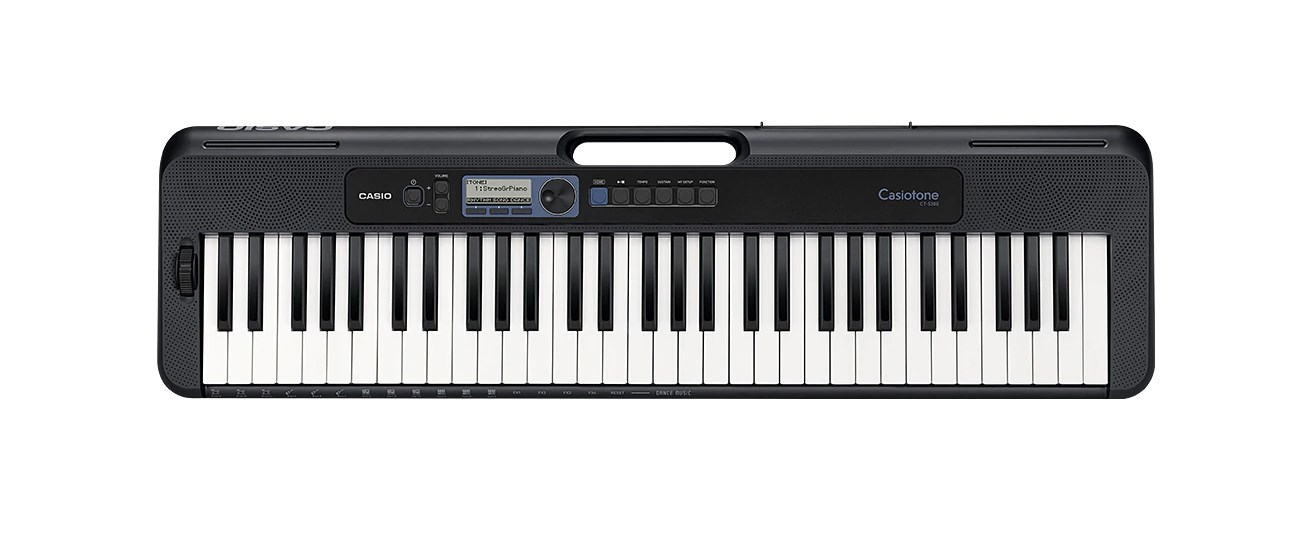 Digitalni sintesajzer CASIO CT-S300 (61 tipka, crna, bijela)-0
