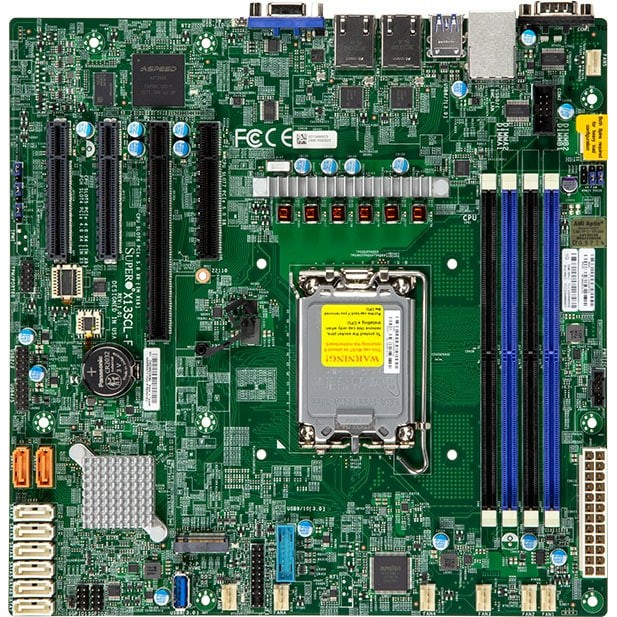 Matična ploča SUPERMICRO X13SCL-F-B (intel c262, lga 1700, micro atx, bulk)-0
