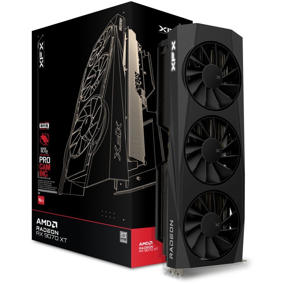 Grafička kartica XFX QUICKSILVER RX 9070 XT (16 GB gddr6)-5