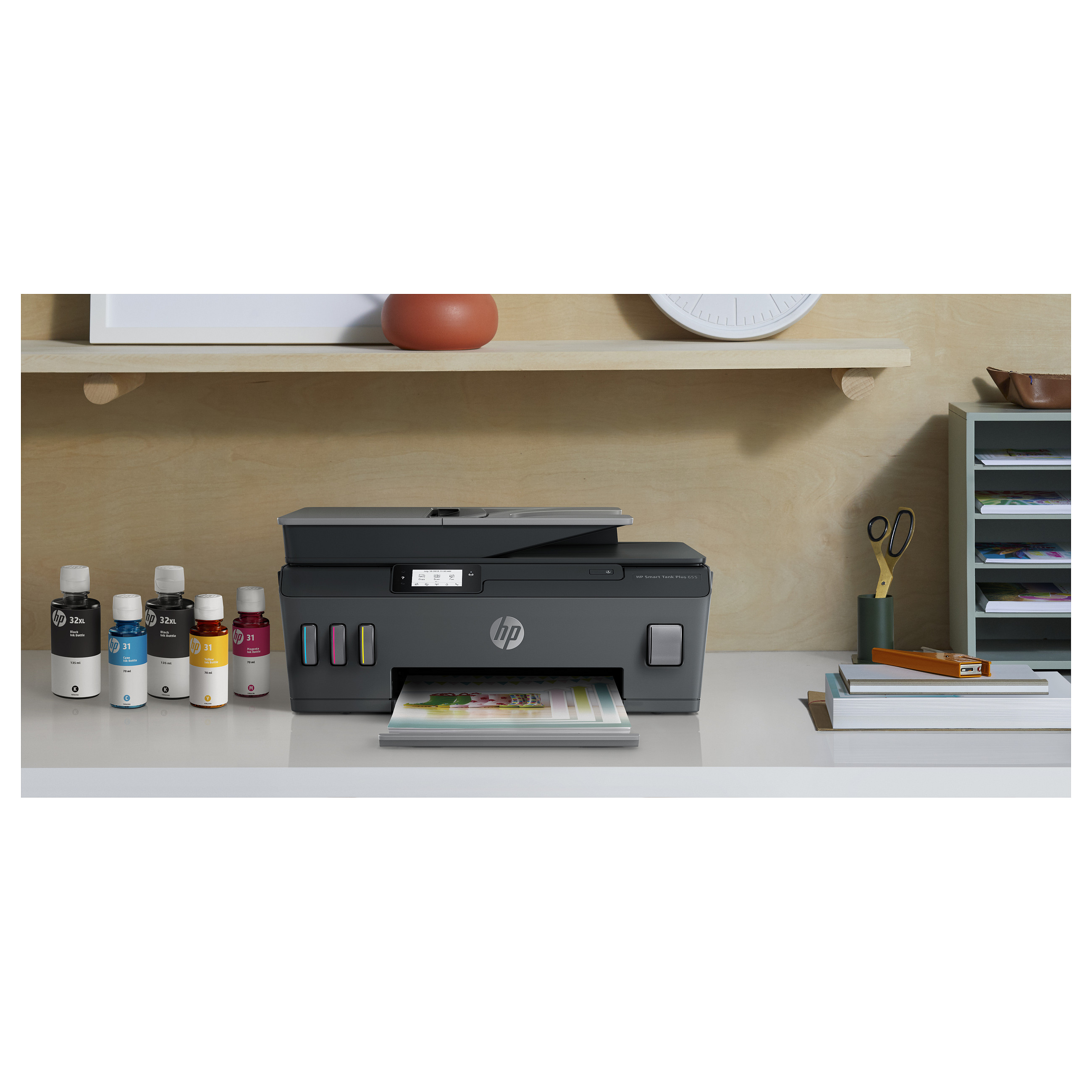 Printer HP SMART TANK PLUS 655 (bežični, višenamjenski)-3