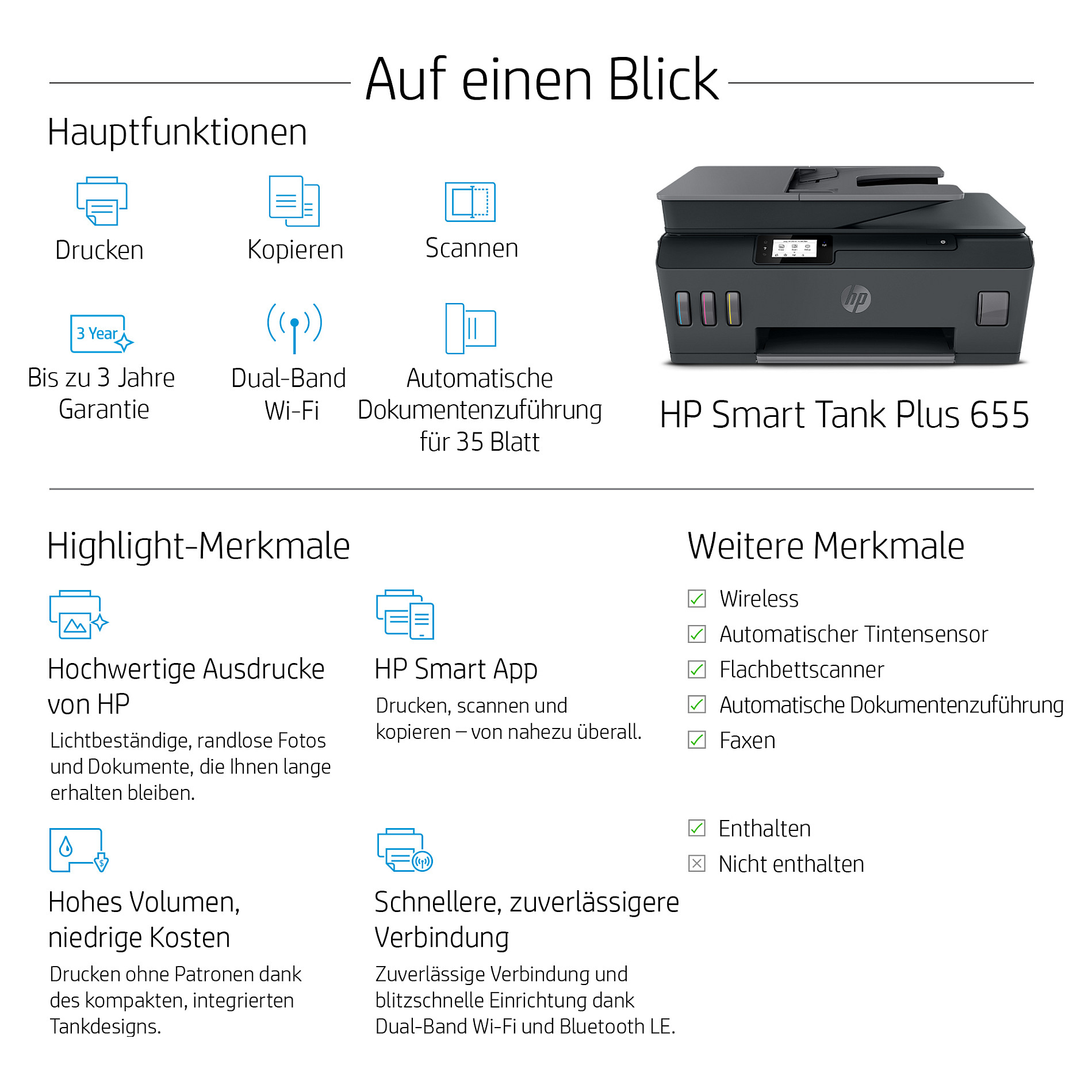 Printer HP SMART TANK PLUS 655 (bežični, višenamjenski)-19