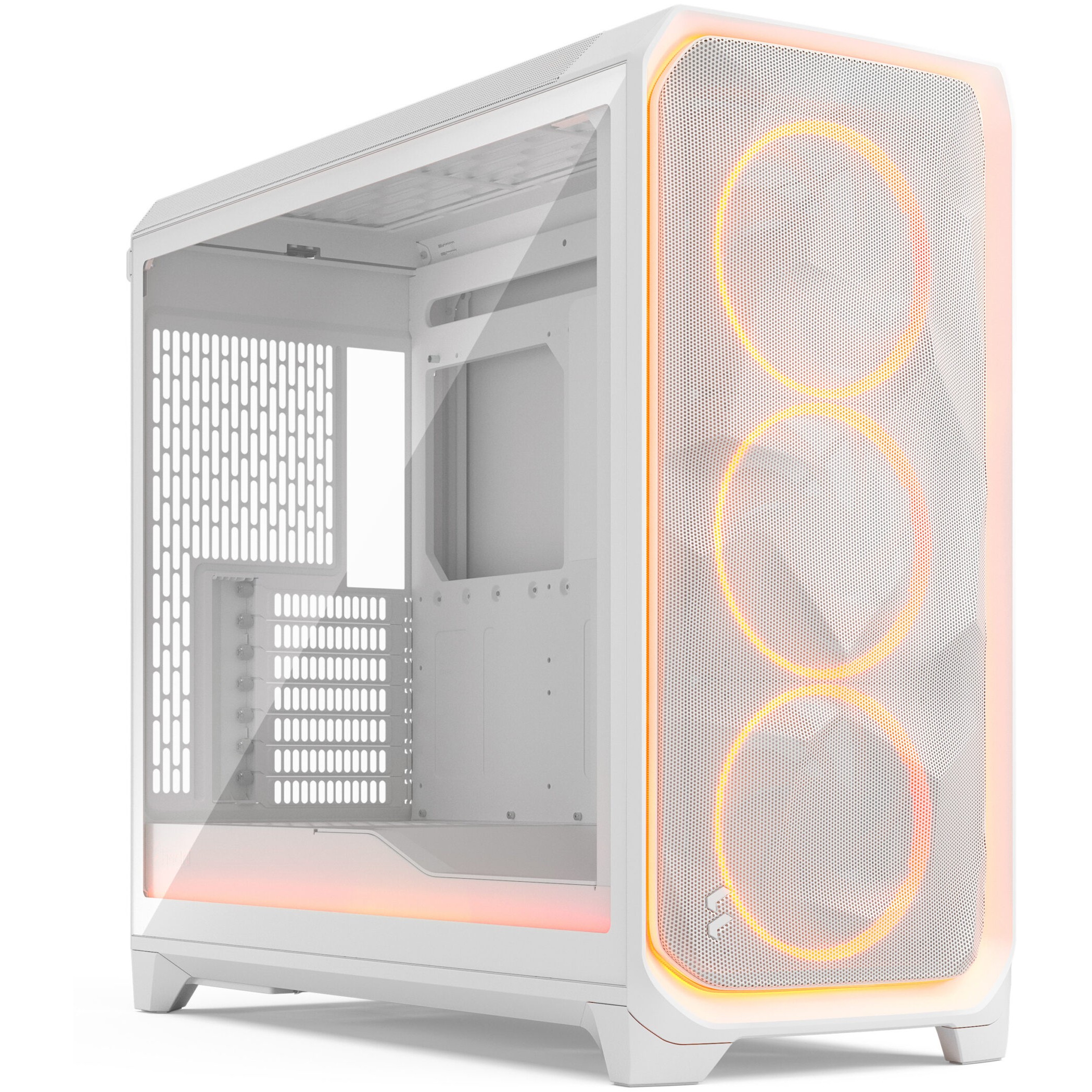 Kućište za računalo FRACTAL DESIGN Meshify 3 XL Ambience Pro RGB White TG Clear Tint-0