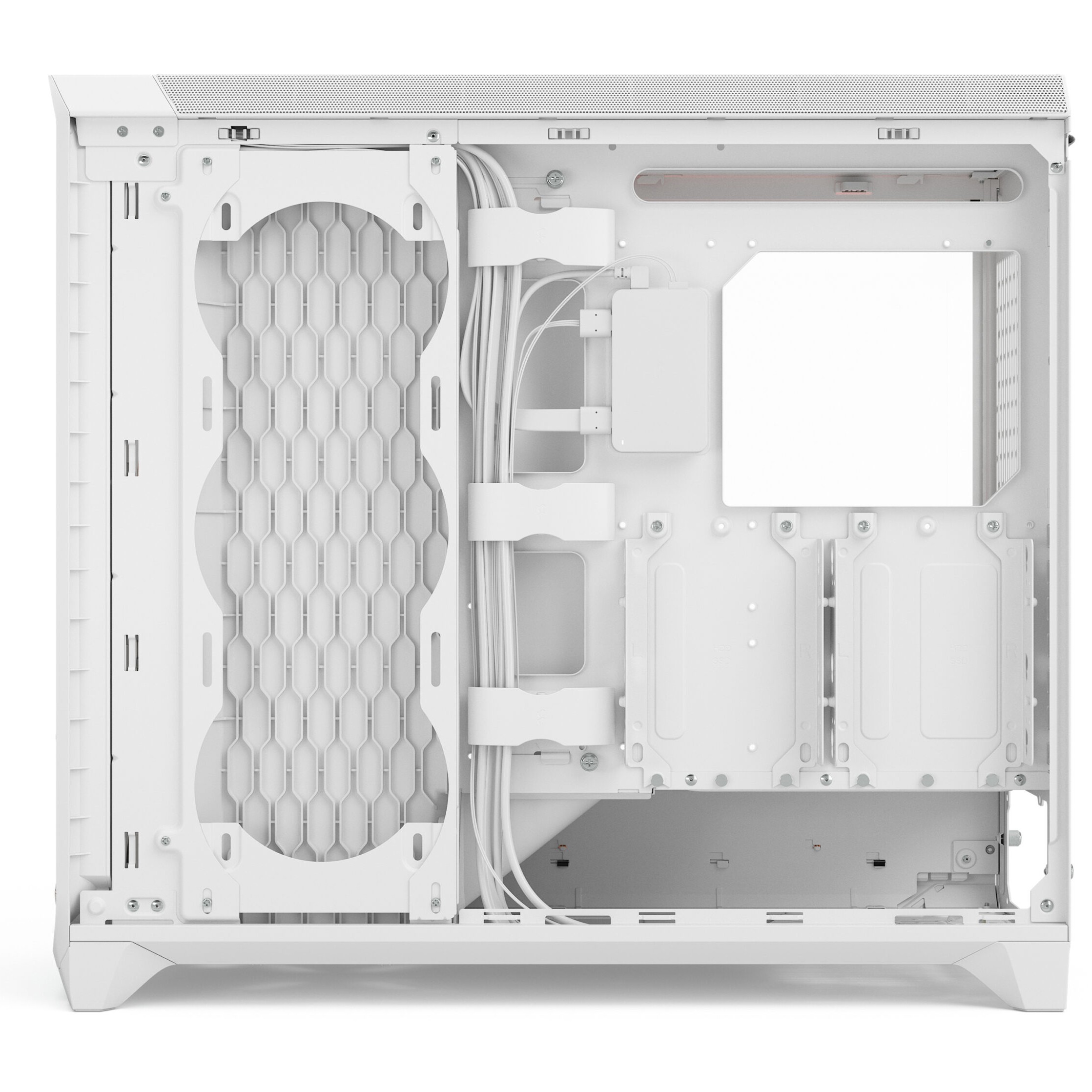 Kućište za računalo FRACTAL DESIGN Meshify 3 XL Ambience Pro RGB White TG Clear Tint-4