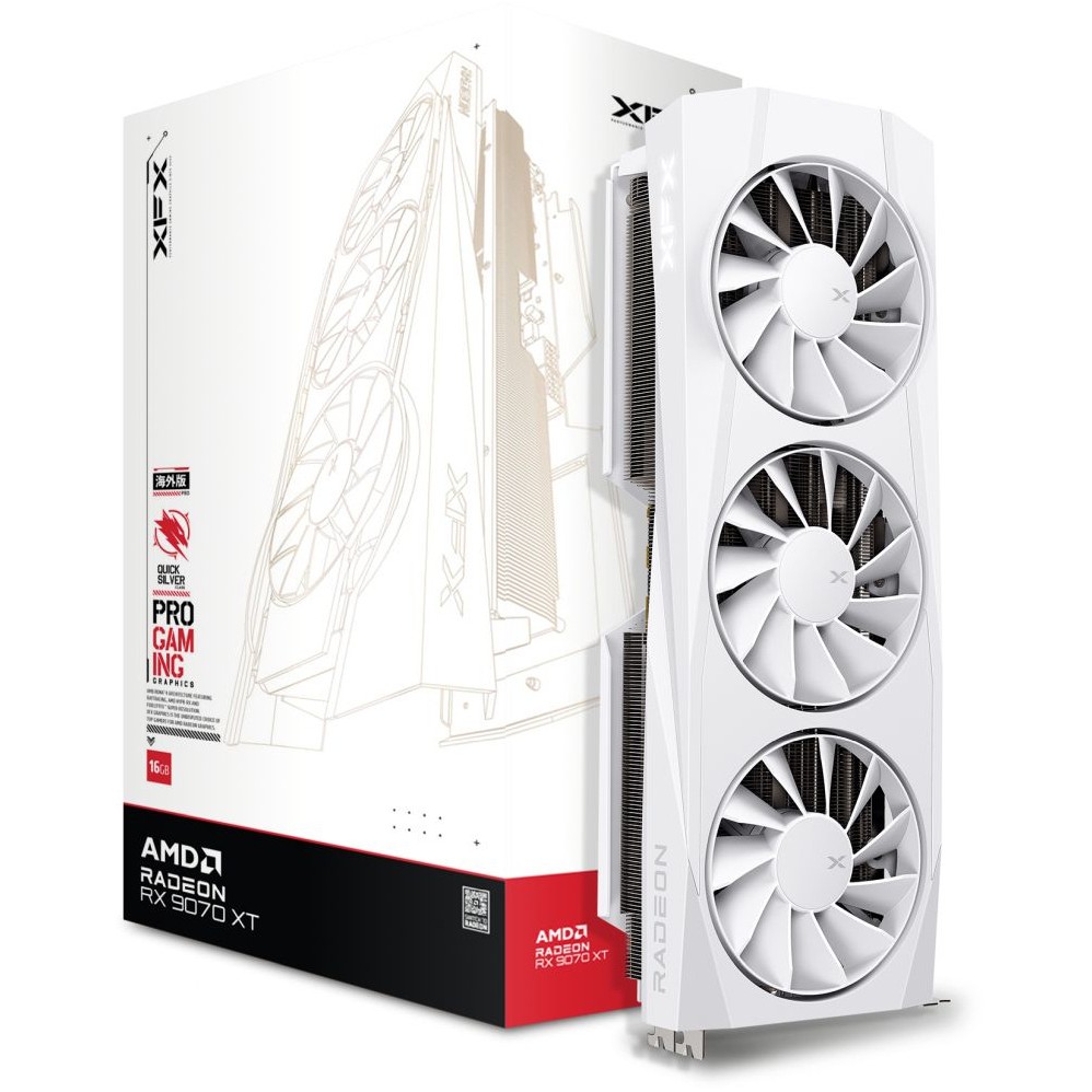 Grafička kartica XFX Quicksilver Radeon RX 9070 XT Gaming Edition 16 GB GDDR6-5