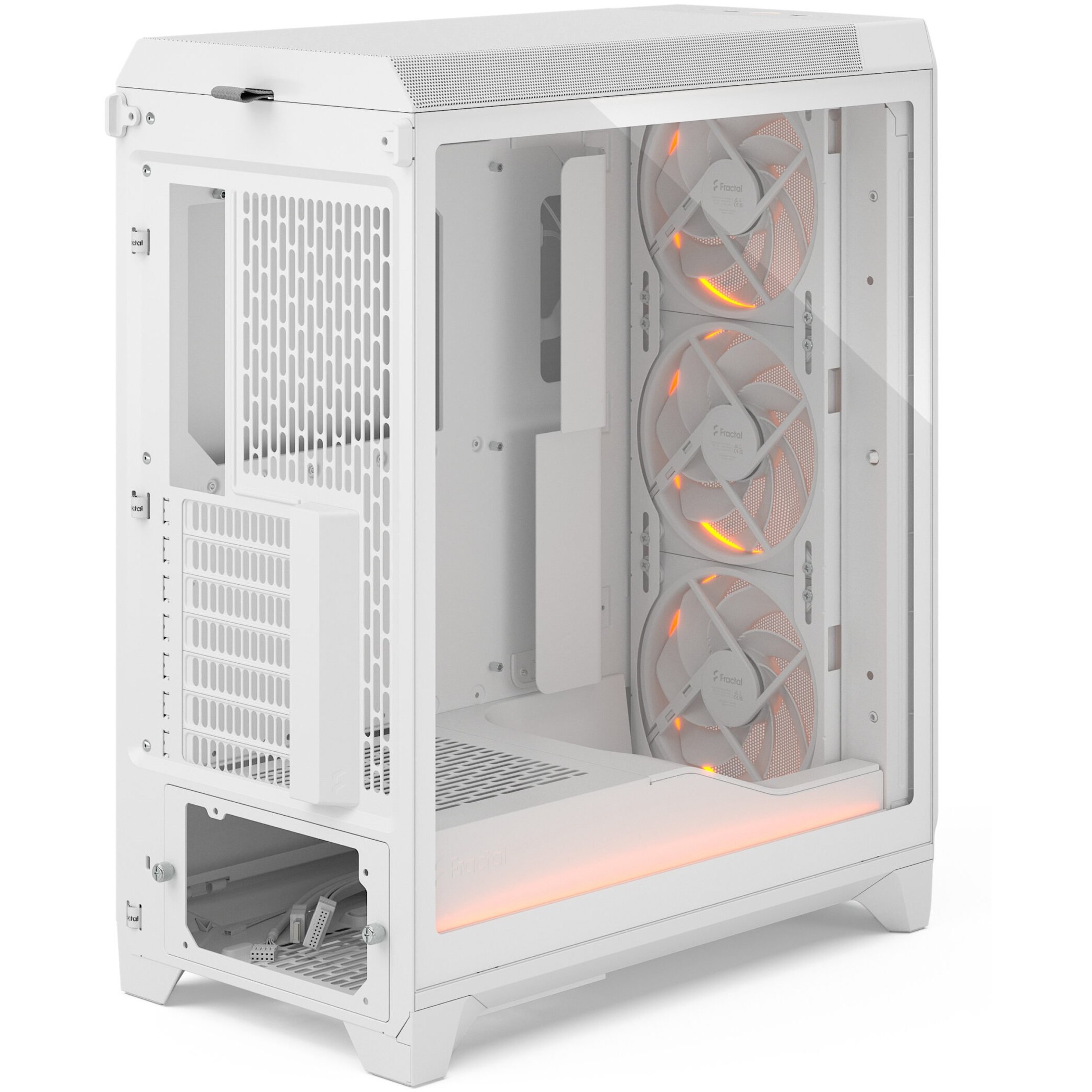 Računalno kućište FRACTAL DESIGN Meshify 3 Ambience Pro RGB White TG Clear Tint-11