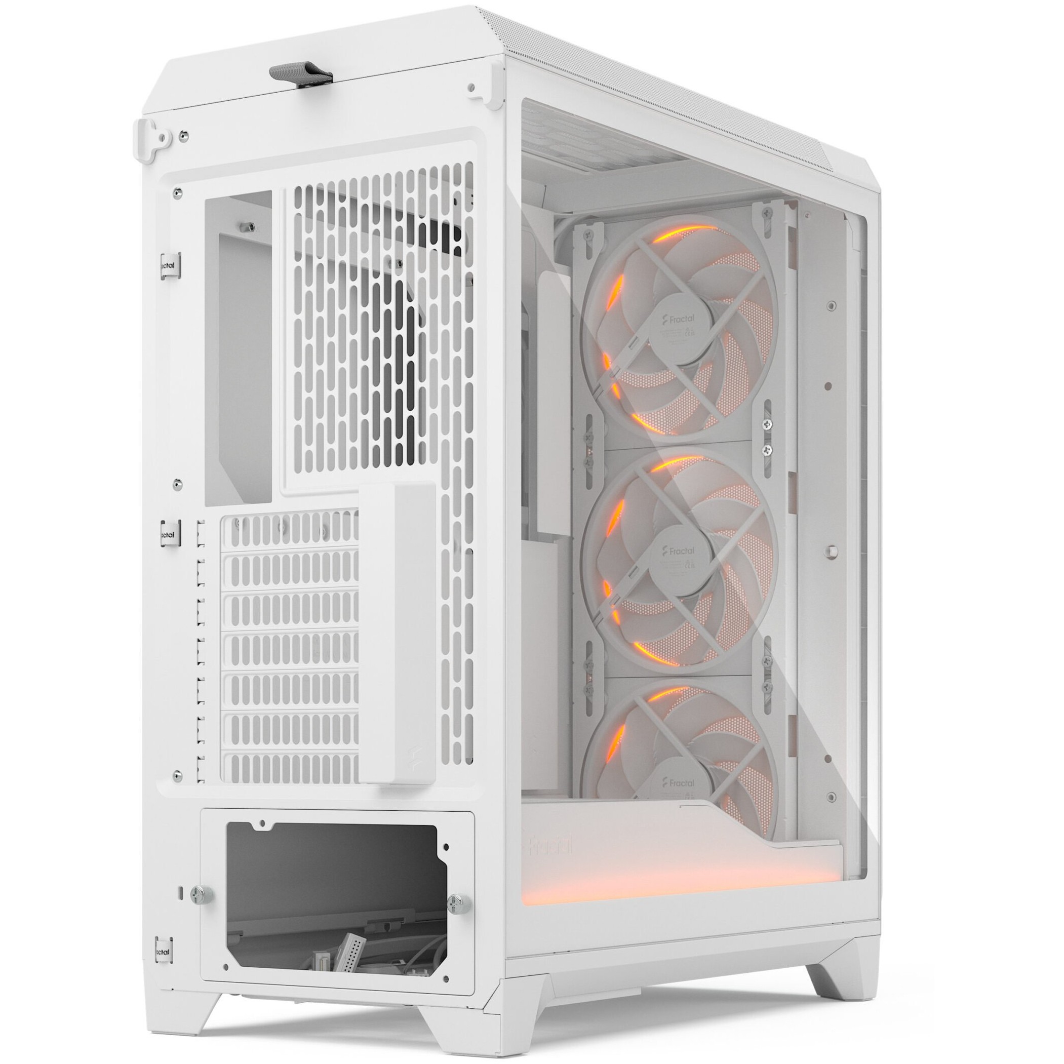 Računalno kućište FRACTAL DESIGN Meshify 3 Ambience Pro RGB White TG Clear Tint-12
