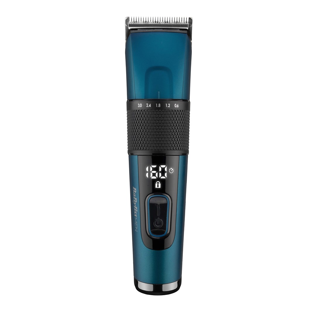 Trimer za kosu BABYLISS Japanese Steel Digital, crna, teal boja, litij-ionska baterija-2