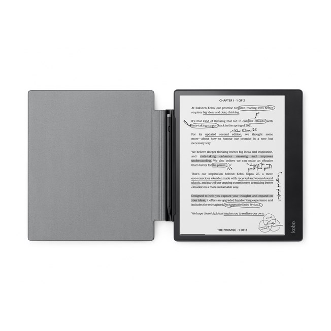 Futrola KOBO Elipsa 2E SleepCover, crna-1