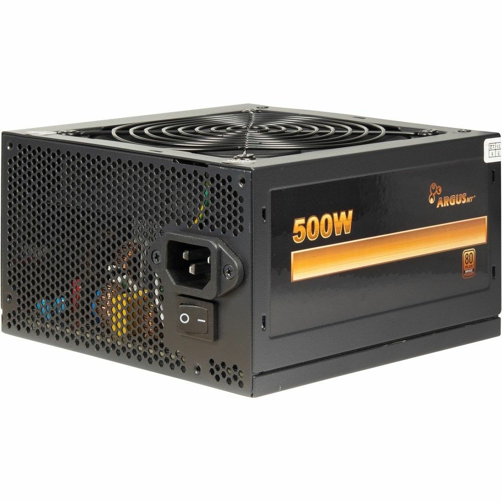 Napajanje INTER-TECH ArgusNT BPS-500 (500 W, 20+4 pin ATX, ATX, Crna)-1