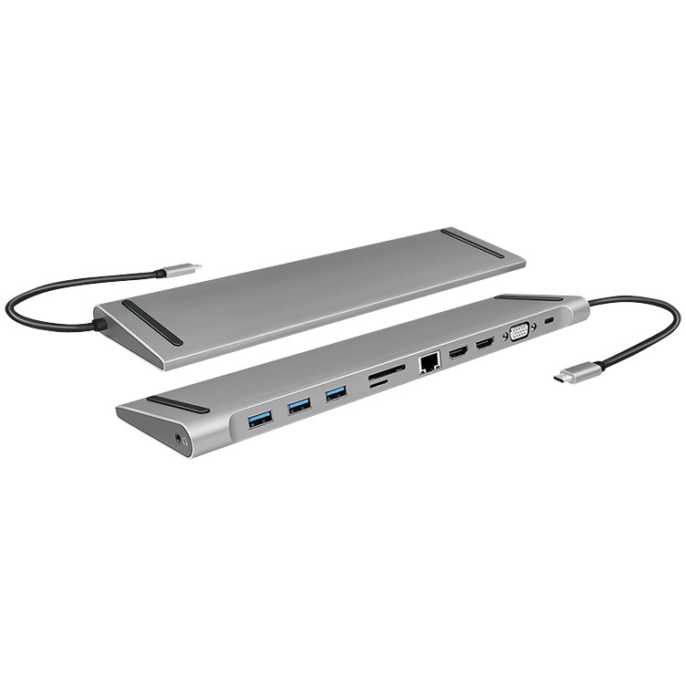 Laptop Dock LogiLink UA0373 (USB 3.2 Gen 1 Type-C, Aluminium)-1