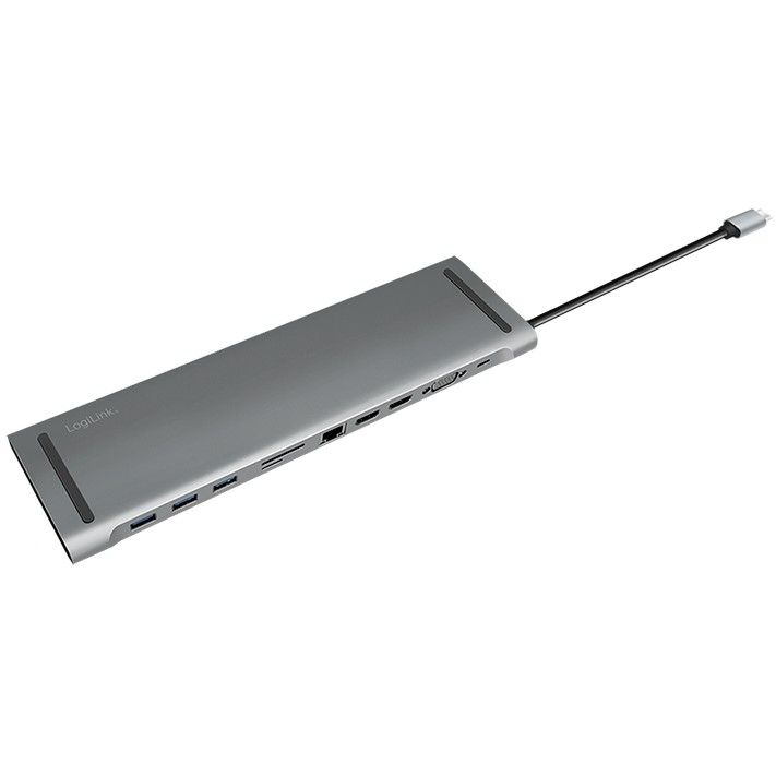 Laptop Dock LogiLink UA0373 (USB 3.2 Gen 1 Type-C, Aluminium)-3