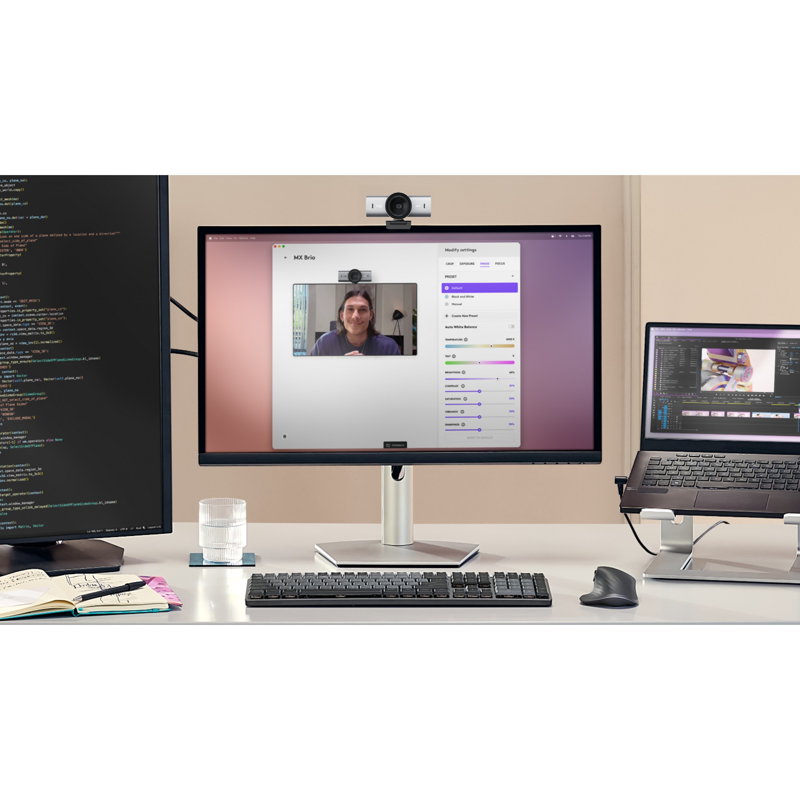 Web kamera LOGITECH MX Brio-14