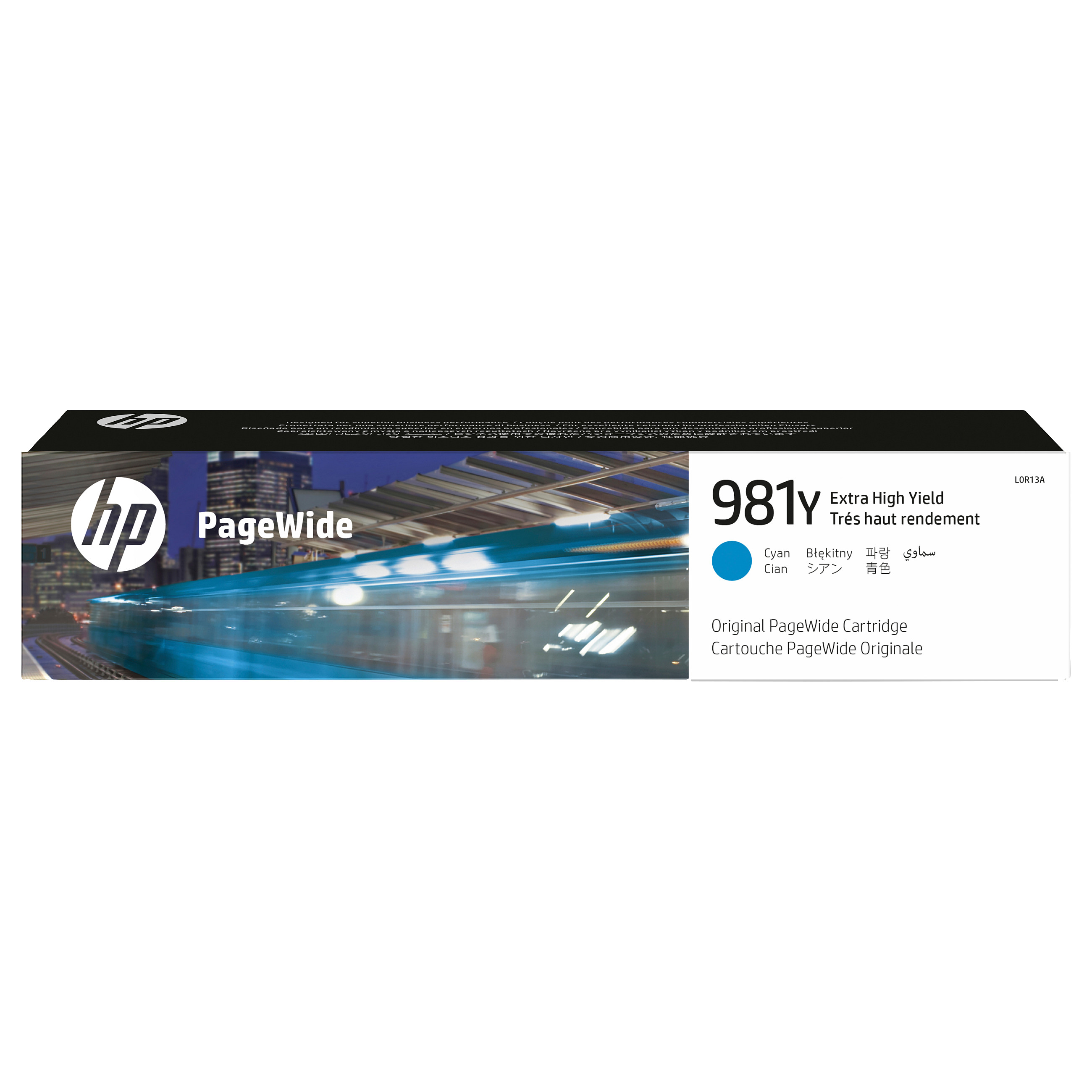 Tinta HP 981Y Extra High Yield Cyan Original PageWide Cartridge