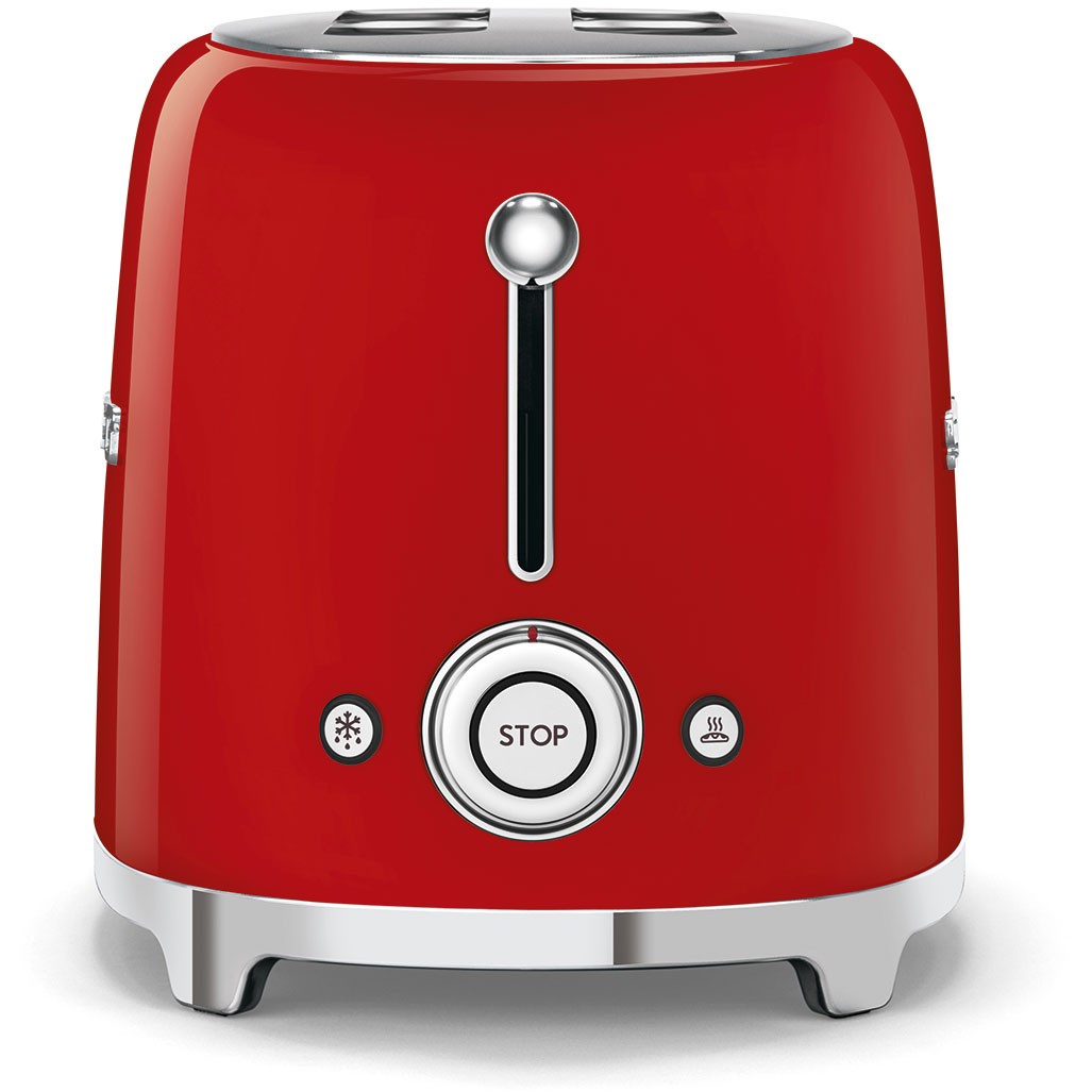 Toster SMEG TSF01RDEU (50's Style, 2 utora, Crveni)-2