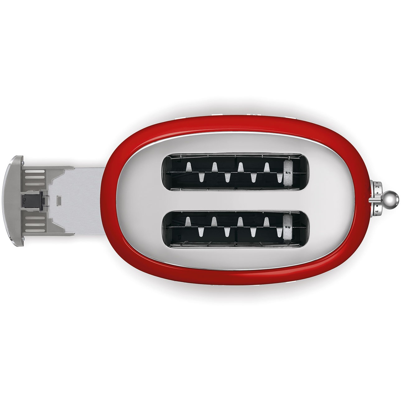 Toster SMEG TSF01RDEU (50's Style, 2 utora, Crveni)-3