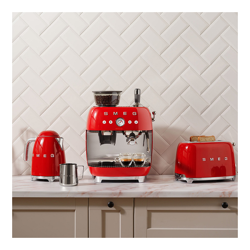 Toster SMEG TSF01RDEU (50's Style, 2 utora, Crveni)-10