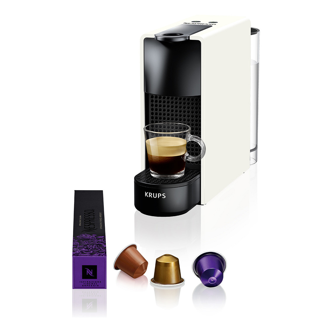 Aparat za kavu KRUPS Nespresso Essenza Mini XN1101 (19 bara, 0.6 L, 2 veličine kave)
