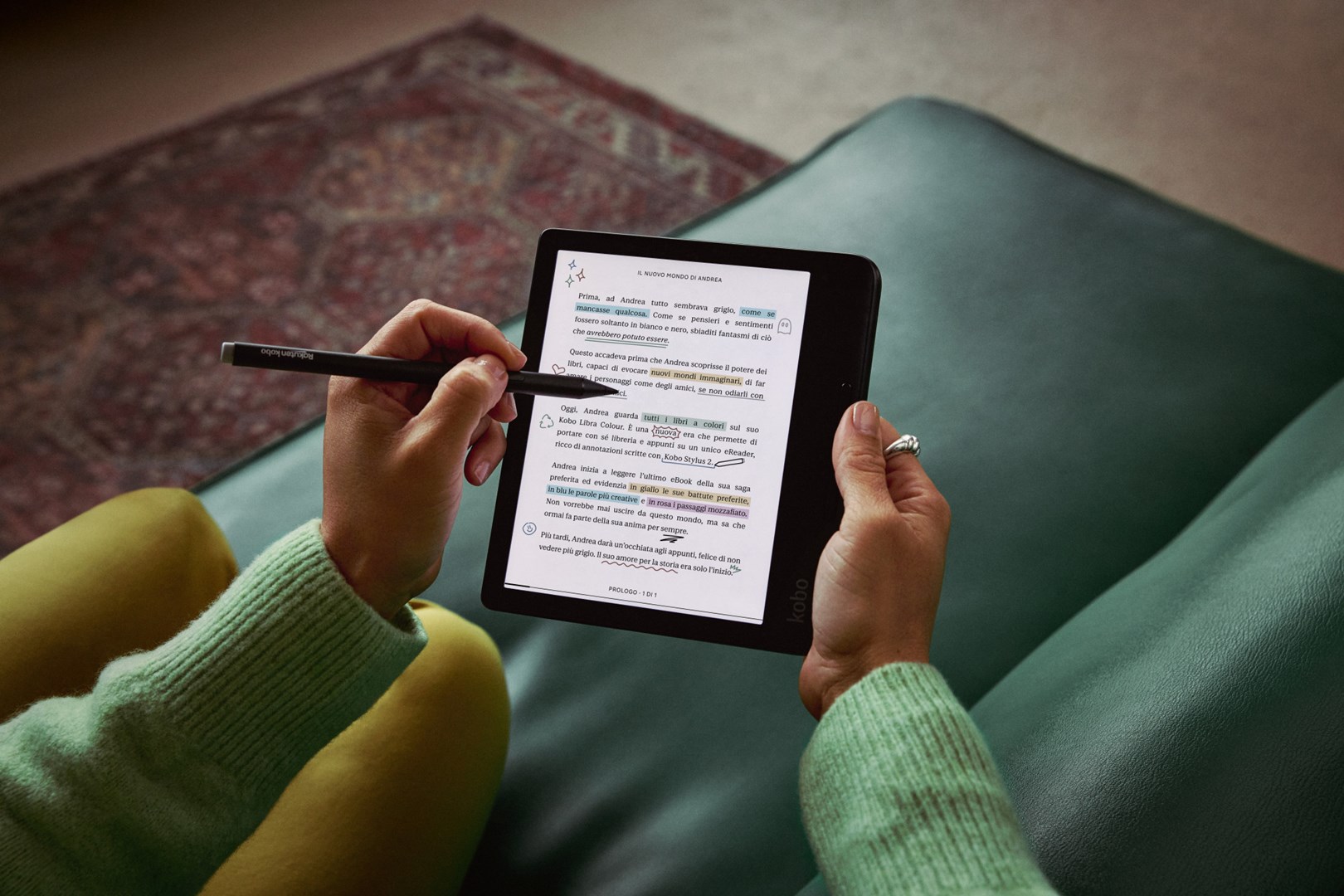 E-book čitač KOBO N428-KU-BK-K-BU (Touchscreen, 32 GB, Wi-Fi, Crni)-9